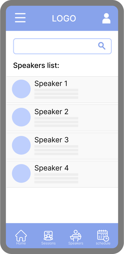 Speakers List